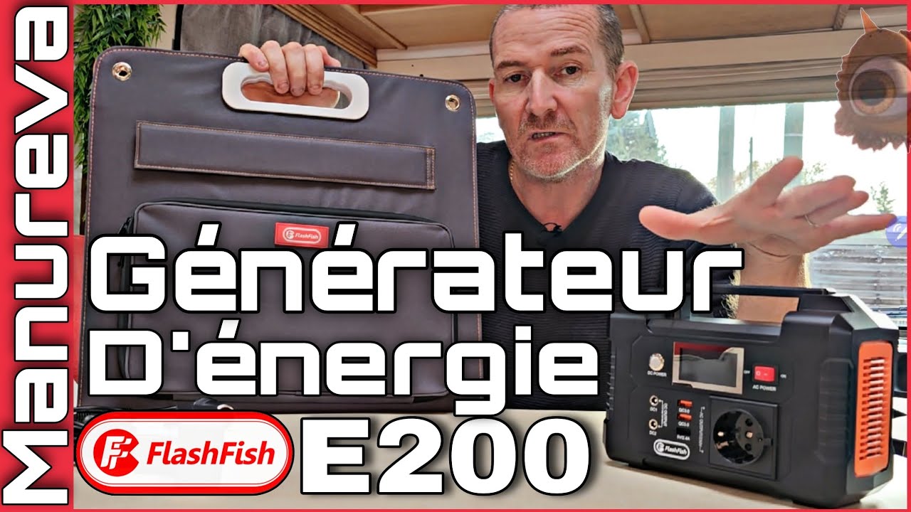 PRÉSENTATION / TEST ET AVIS DU GÉNÉRATEUR FLASHFISH E200