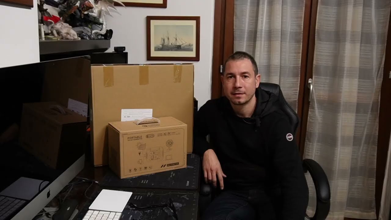 Power Station FlashFish E200 + Pannello Solare da 60w! Leggero, compatto e facile da usare!