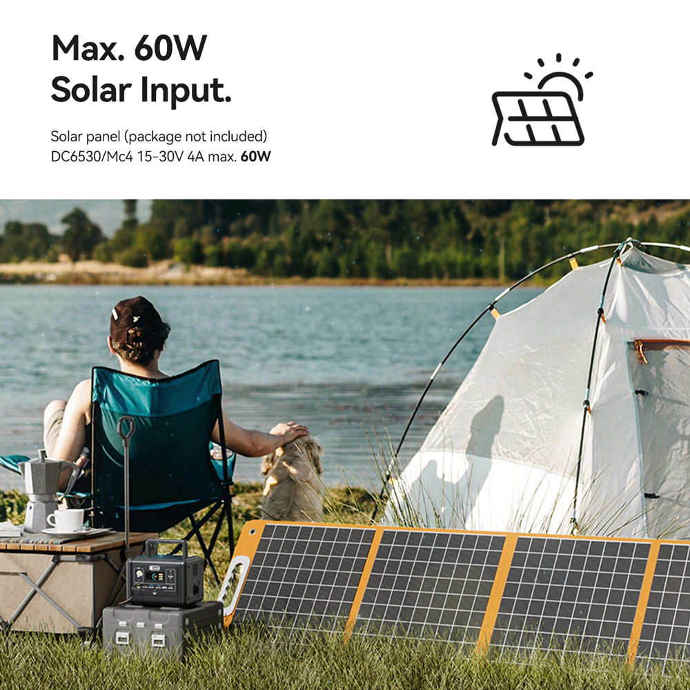 FlashFish T200: 200W lithium iron phosphate battery, sine wave output, ultra-lightweight and portable power supply, a must-have for camping and road trips!