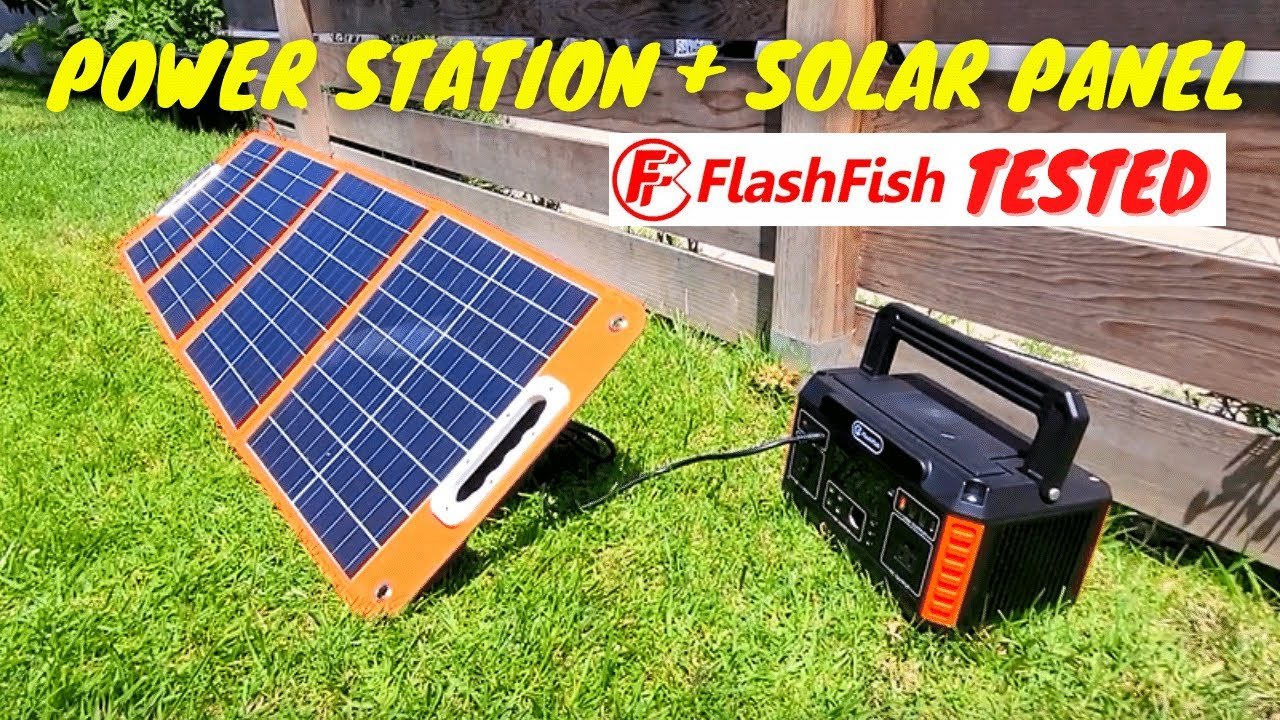 Flashfish P60 560W + 100w Solar Panel (TESTING)