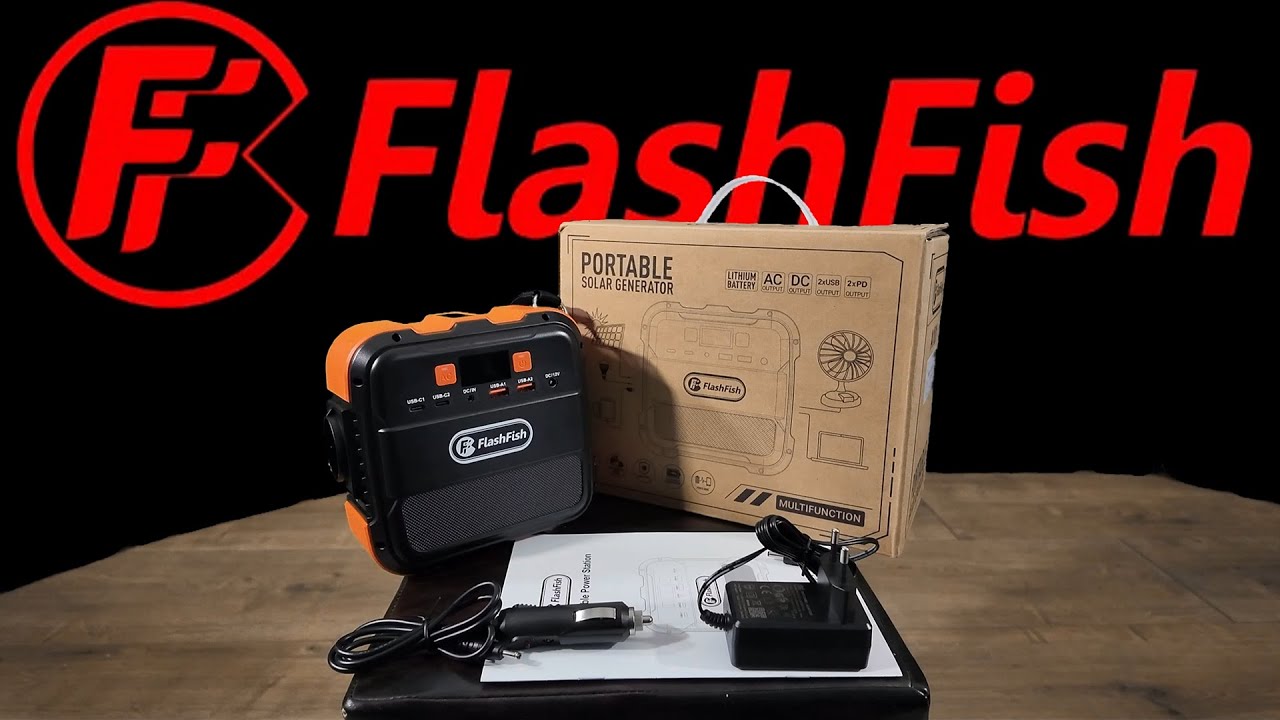YouTube thumbnail for FlashFish A101 creator video