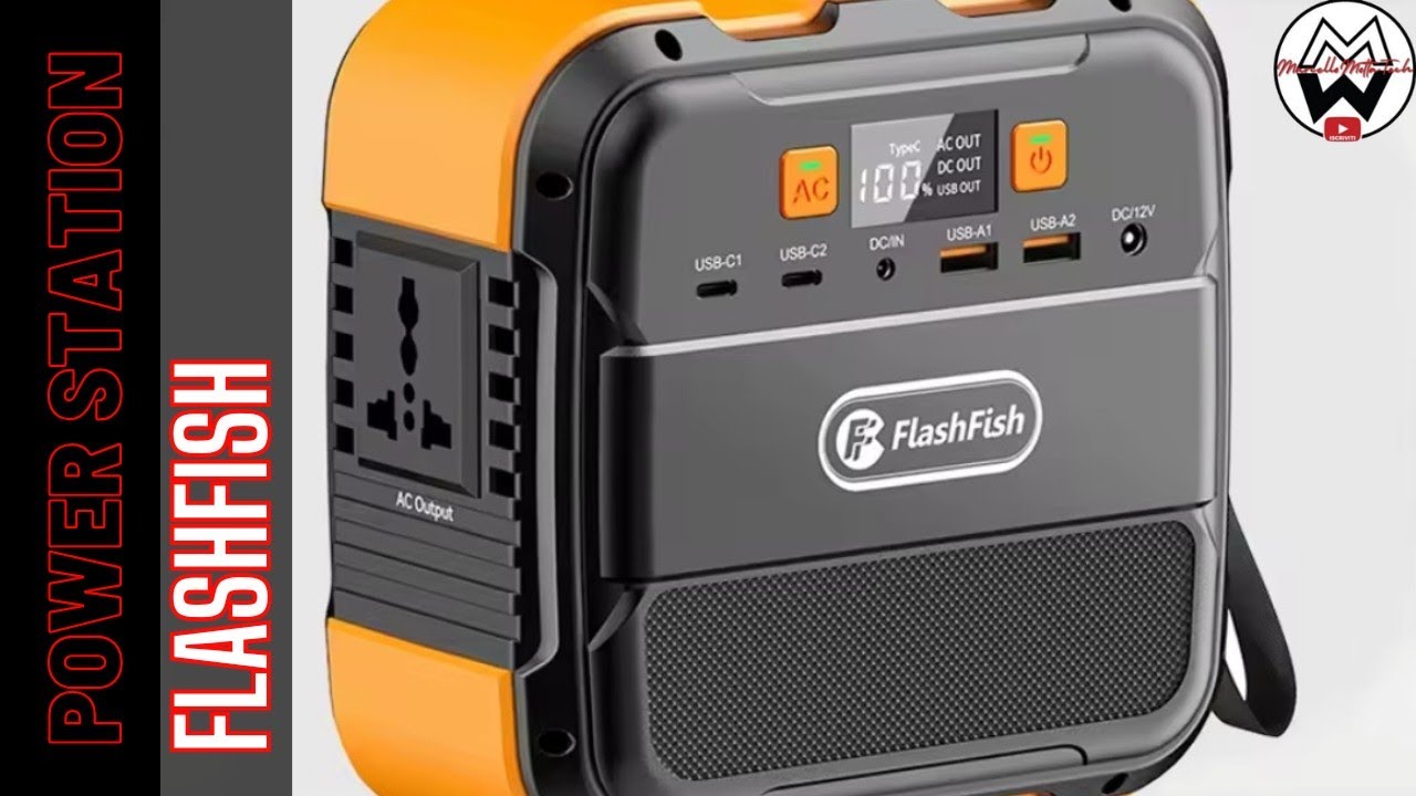 YouTube thumbnail for FlashFish TSP60 creator video