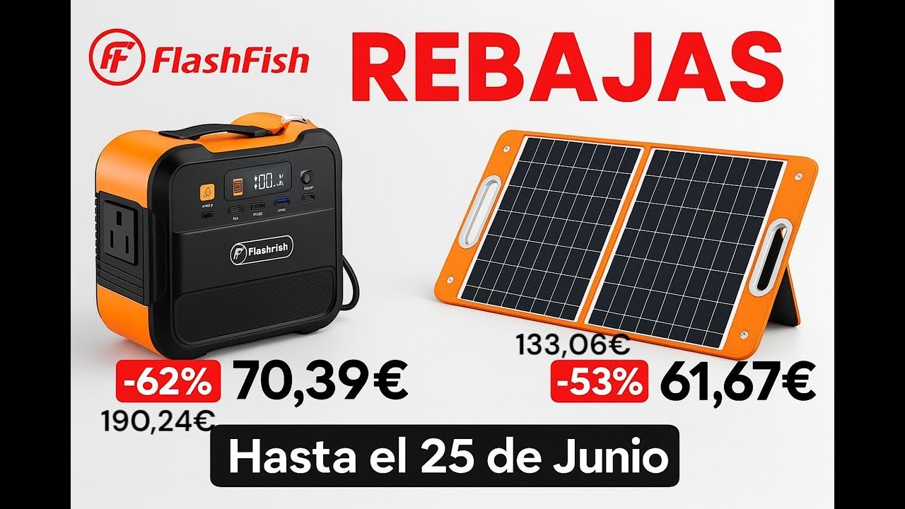 YouTube thumbnail for FlashFish A101 and TSP60 creator video