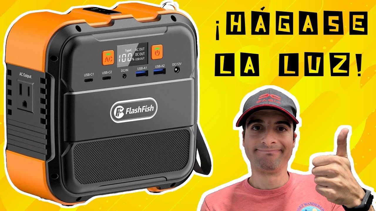 YouTube thumbnail for FlashFish A101 creator video