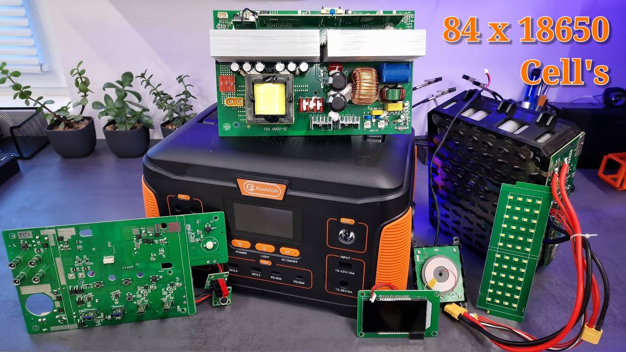 What's inside FlashFish J1000 Plus