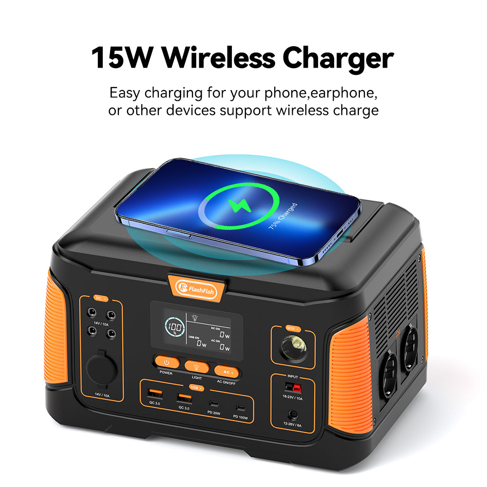 Flashfish J1000PLUS Portable Power Station | 1000W 932Wh