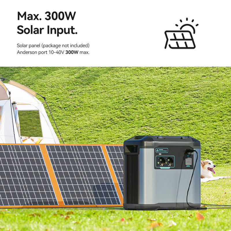 【Fast Charge】【UPS】Flashfish P25 Max Portable Power Station | 2200W 1935Wh