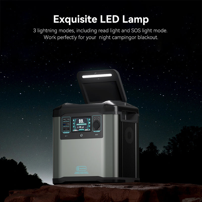 【Fast Charge】【UPS】Flashfish P25 Max Portable Power Station | 2200W 1935Wh