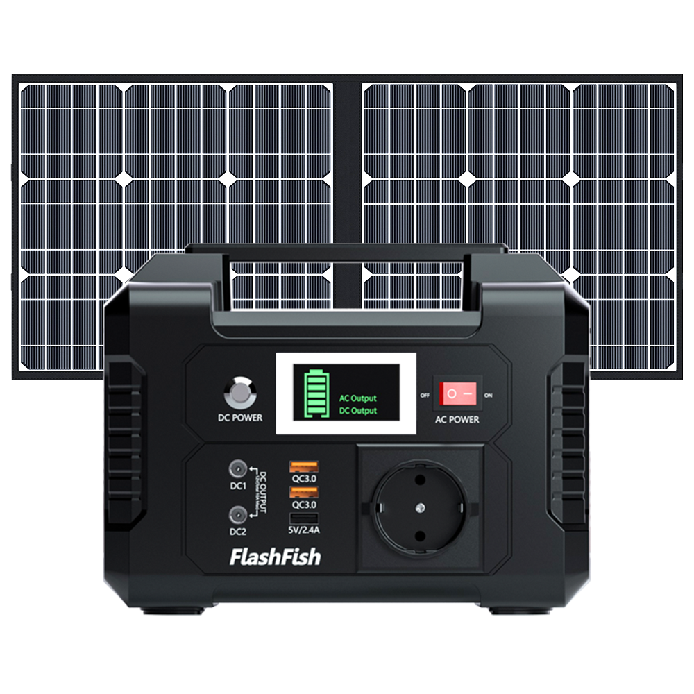 Flashfish E200 Portable Power Station | 200W 151Wh/40800mAh
