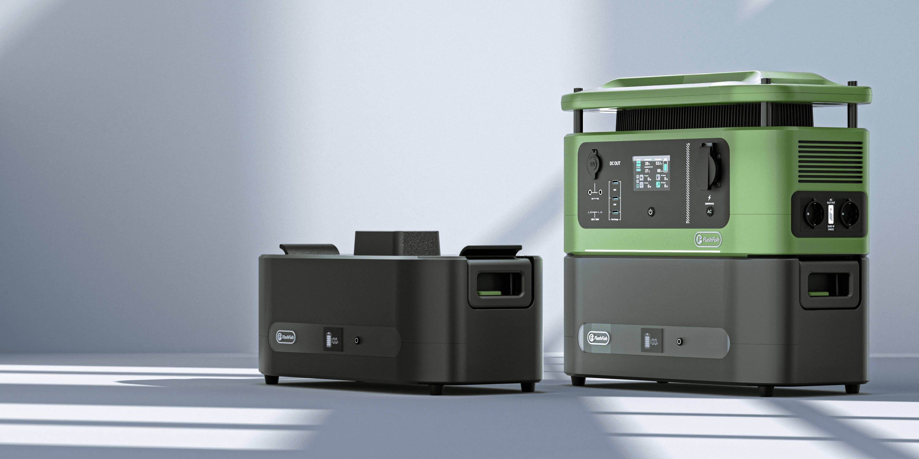 FlashFish FT3600 power station, product feature banner
