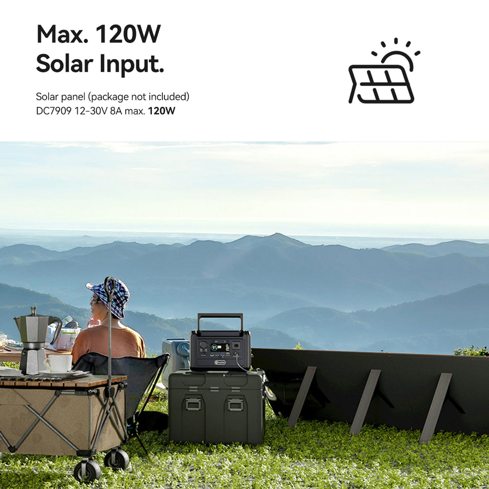 【LFP】Flashfish T300PRO Portable Power Station | 300W 230Wh/72000mAh | Pure sine wave | Lithium iron phosphate battery