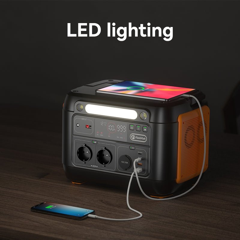 Flashfish A1001 UPS Portable Power Station | 1000W 1002Wh