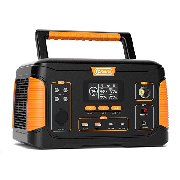 Flashfish J1000PLUS Portable Power Station | 1000W 932Wh - FlashFish.EU