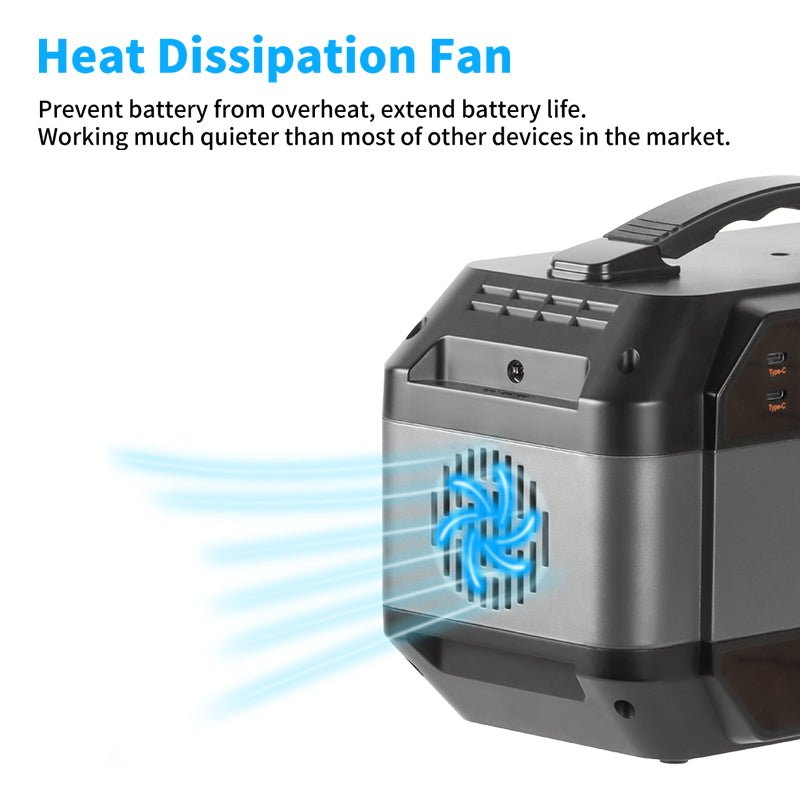 Flashfish P56 + TSP60 Solar Generator Kit丨330W 288Wh + 60W Solar Panel