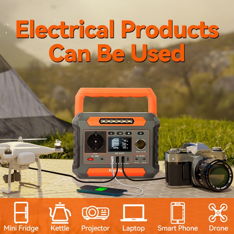 【UPS】Flashfish P66 + TSP60 Solar Generator Kit | 260W 288Wh + 60W Solar Panel