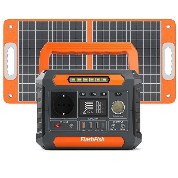 Flashfish P66 UPS Portable Power Station | 260W 288Wh - FlashFish.EU