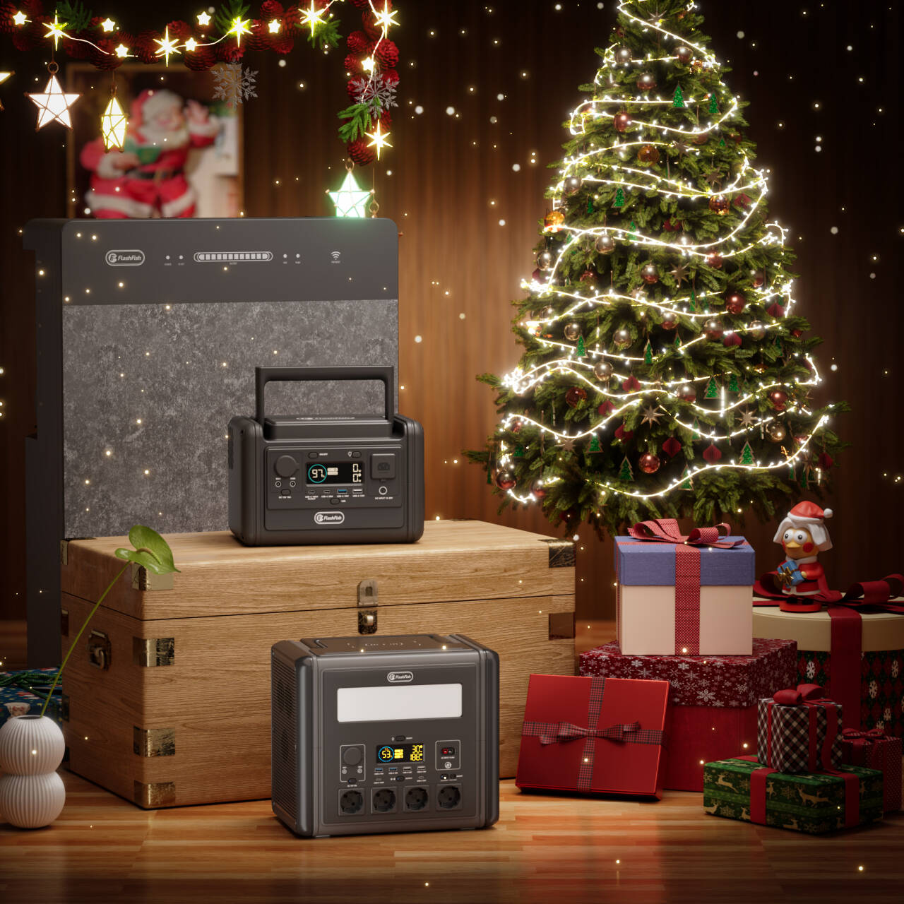 FlashFish Christmas Sale 2025: The Best Deals on Portable Power Stations &amp; Solar Generators