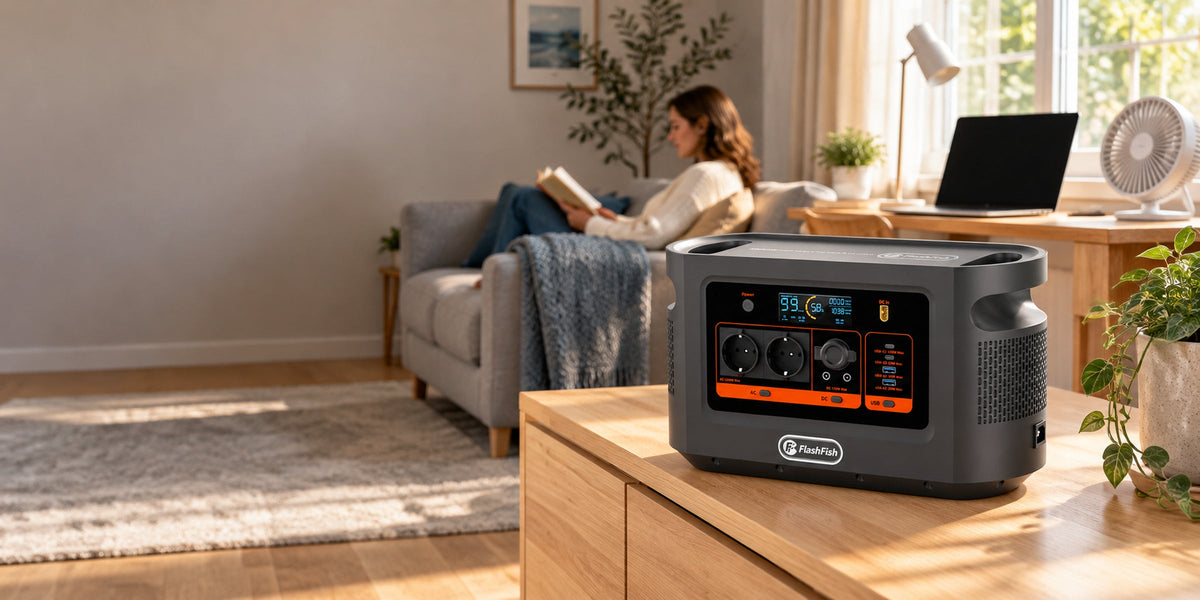 FlashFish E112B in a home setting