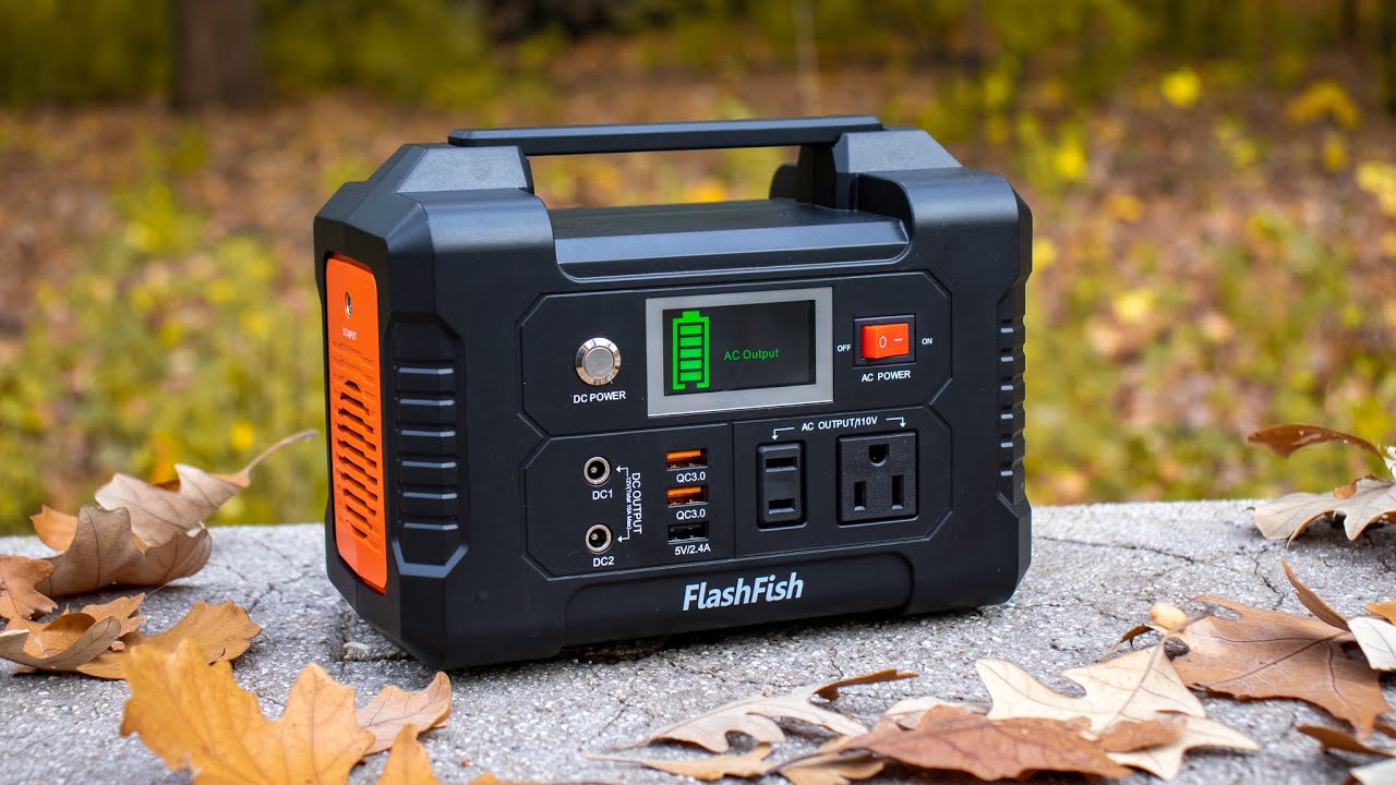 FlashFish 200W Review - The ONLY Portable Battery You Need - flashfishsolargenerator