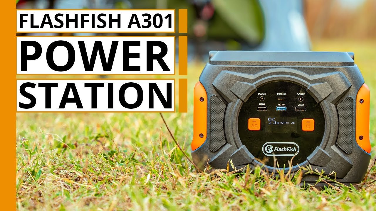 Flashfish A301 Portable Power Station Review - flashfishsolargenerator
