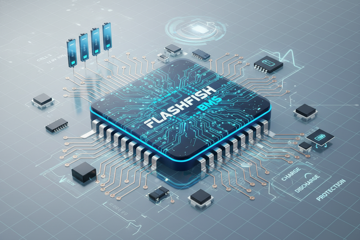 🧠 The Brain of Your Power Station: Why FlashFish’s BMS is Non-Negotiable