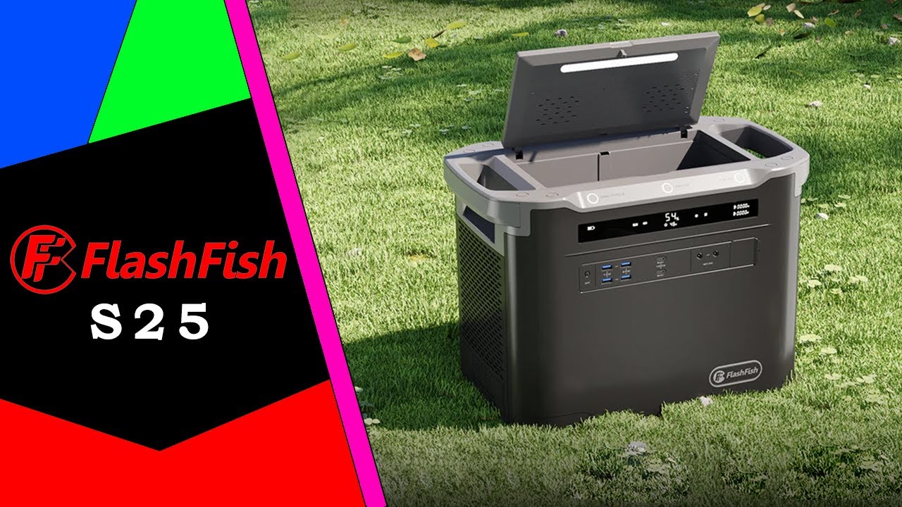 YouTube thumbnail for FlashFish S25 creator video
