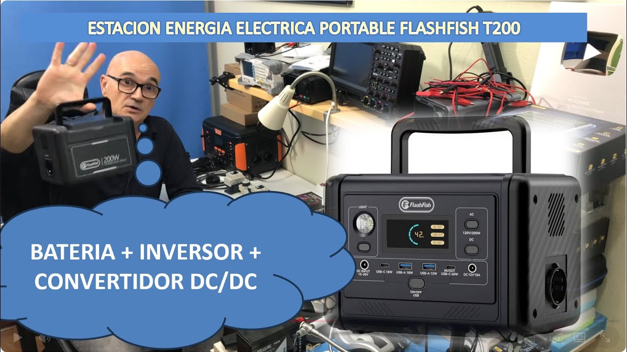 YouTube thumbnail for FlashFish T200 creator video