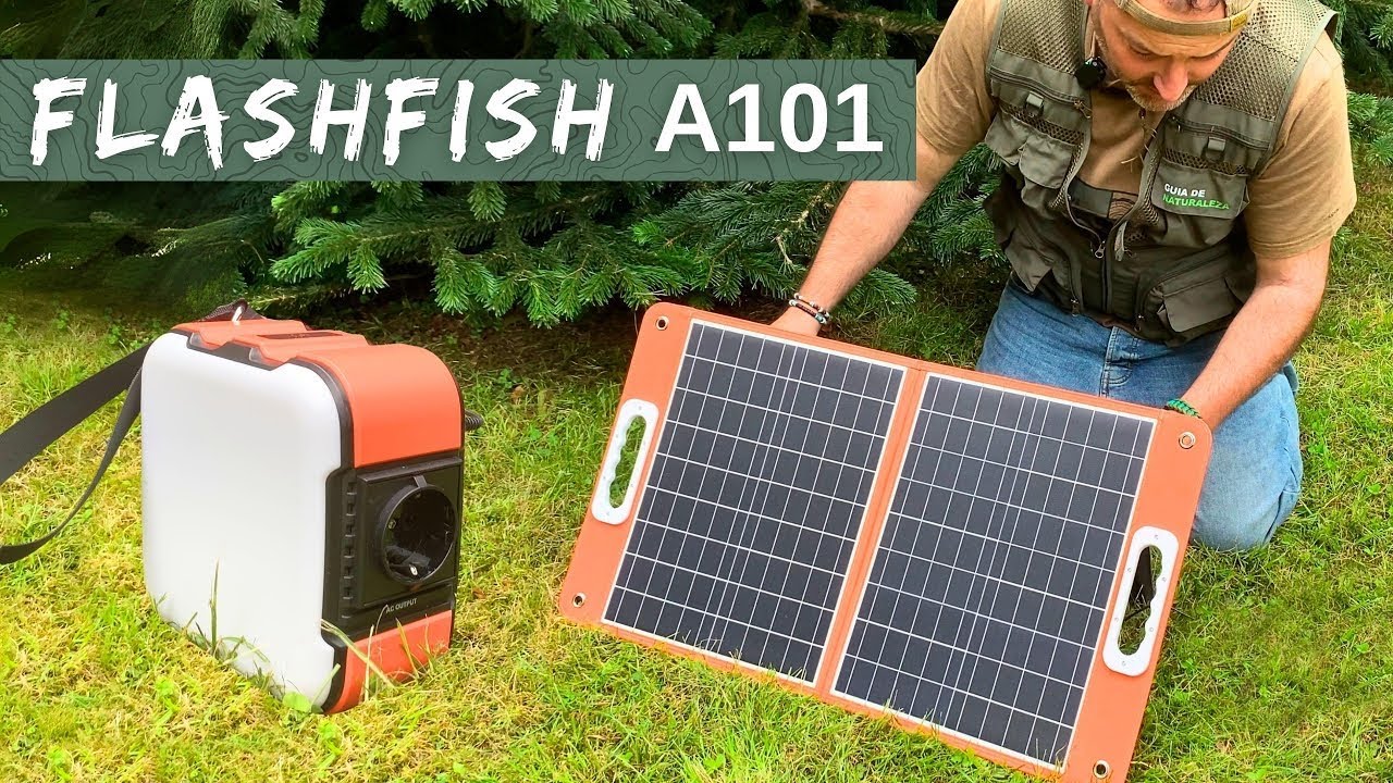 YouTube thumbnail for FlashFish A101 and TSP60 creator video