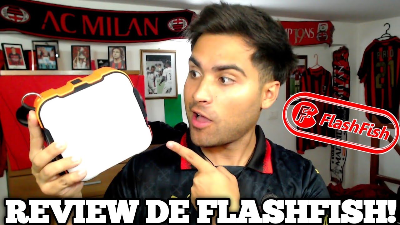 YouTube thumbnail for FlashFish A101 creator video