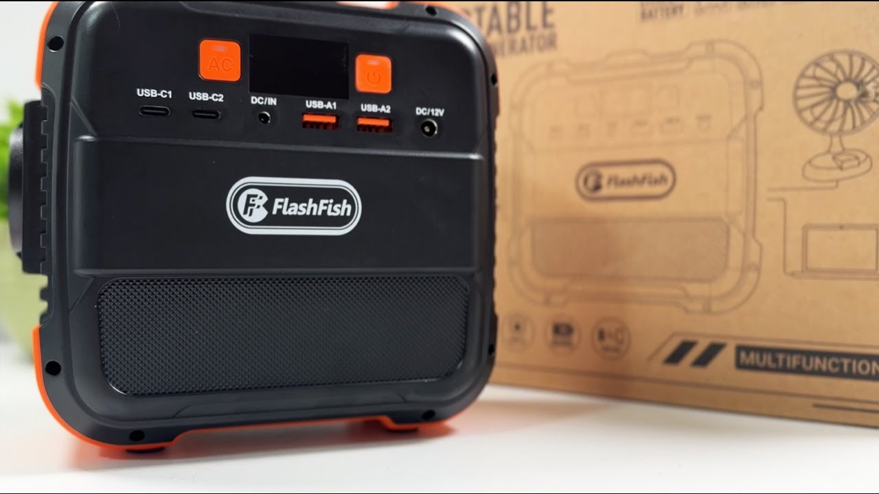 YouTube thumbnail for FlashFish A101 creator video
