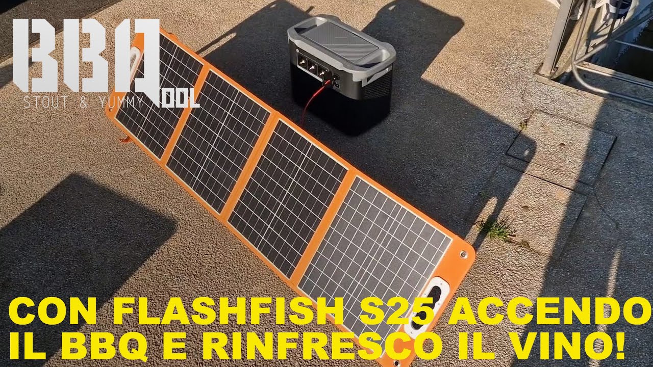 YouTube thumbnail for FlashFish TSP100 and S25 creator video