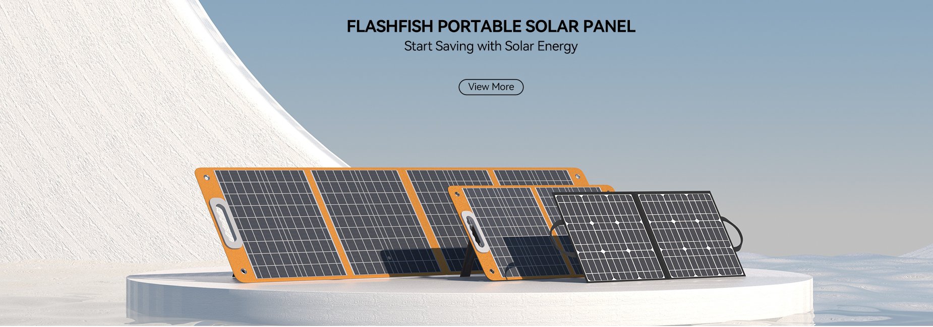 Portable Solar Panels - flashfishsolargenerator
