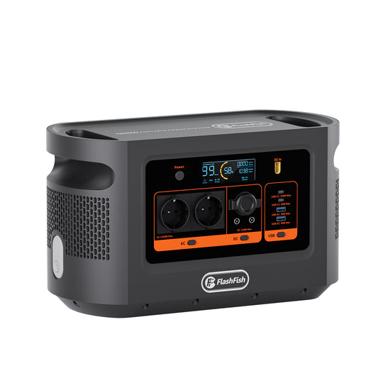 FlashFish E112B Portable Power Station - 1008Wh, 1200W
