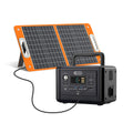 【LFP】Flashfish T200+TSP60 Solar Generator Kit | 200W 156.6Wh/48000mAh + 60W Solar Panel | Pure sine wave | Lithium iron phosphate battery