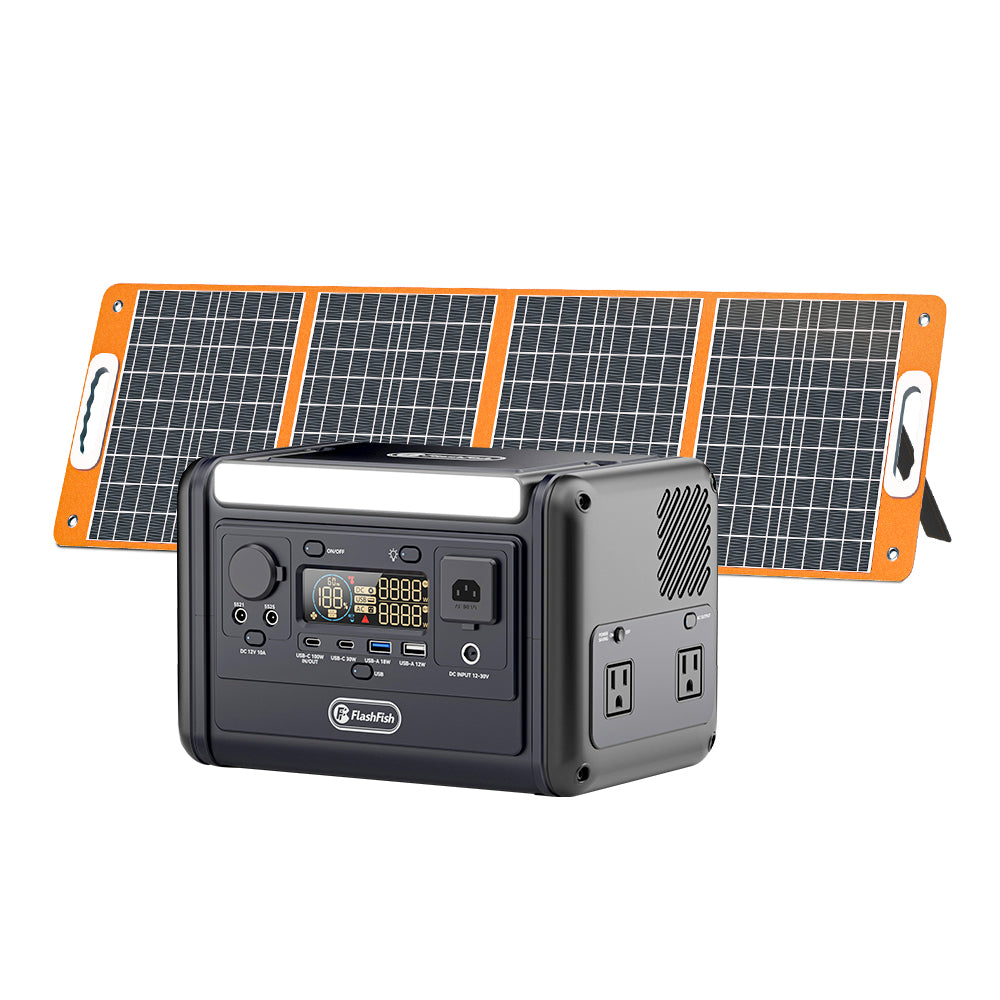 Flashfish T300PRO 便携式储能电源 300W 230Wh LiFePO4 - 磷酸铁锂