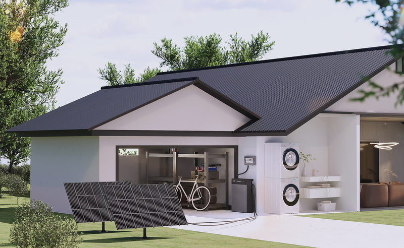 FlashFish SR5000 Balcony Solar Storage System | LFP 2400W+5.12kWh video preview