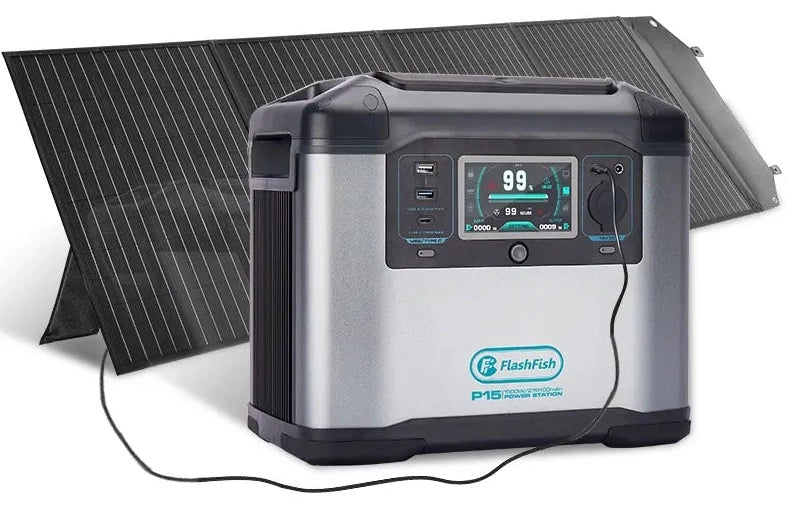 Flashfish P15 UPS Portable Power Station | 1500W 1008Wh - FlashFish.EU